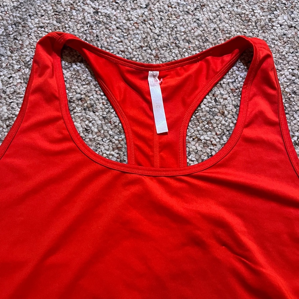 Fabletics Red Phoenix Lite Racerback Tank Top - Picture 6 of 10